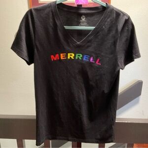 Merrell Black Tee with Colorful Logo #140